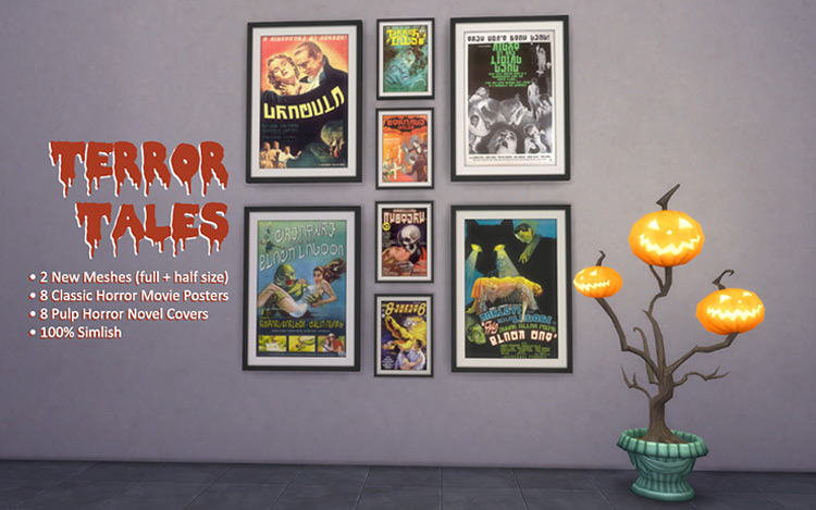 Terror Tales Sims 4 CC screenshot