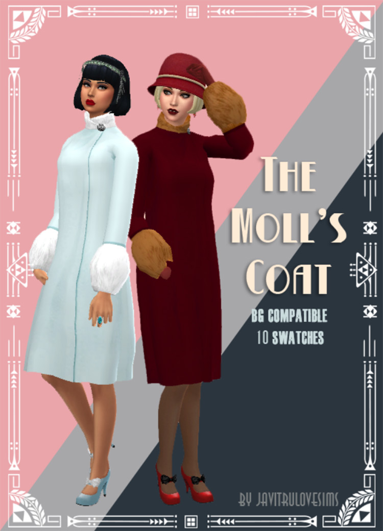 The Moll’s Coat Sims 4 CC