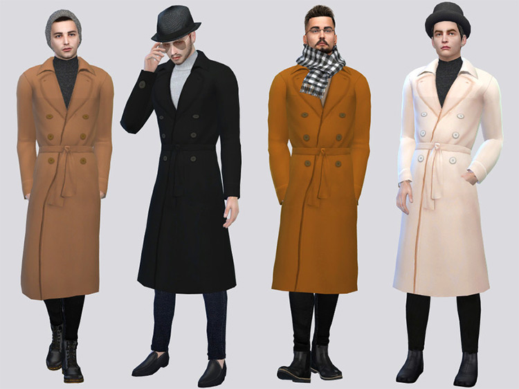 Heinrich Winter Coat Sims 4 CC screenshot