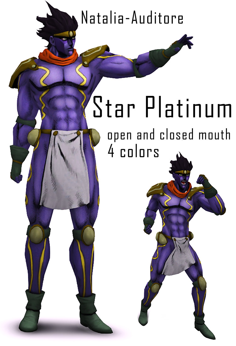 Star Platinum Outfit Sims 4 CC