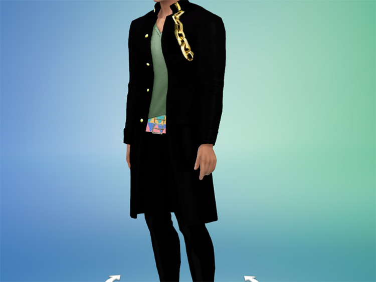 Various Jotaro Outfits for Sims 4